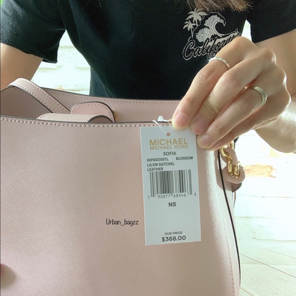 Michael Kors Sofia Large EW Satchel - Picture 7 of 8